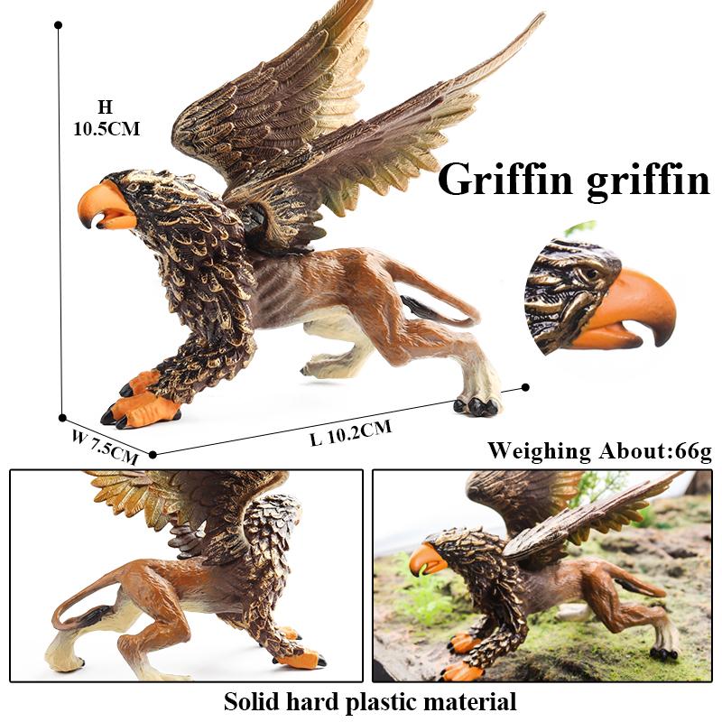 Oenux Mythical Dinosaur Dragon Tiger Golem Lion Snowmen Cattle Model Action Figures Artistical Decoration Collection Kid  Toy