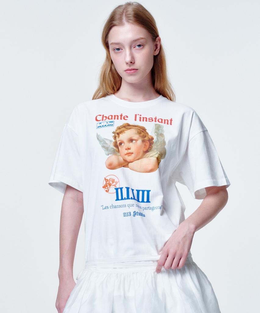 2113 STUDIO Loose Fit T-Shirt Angel Face