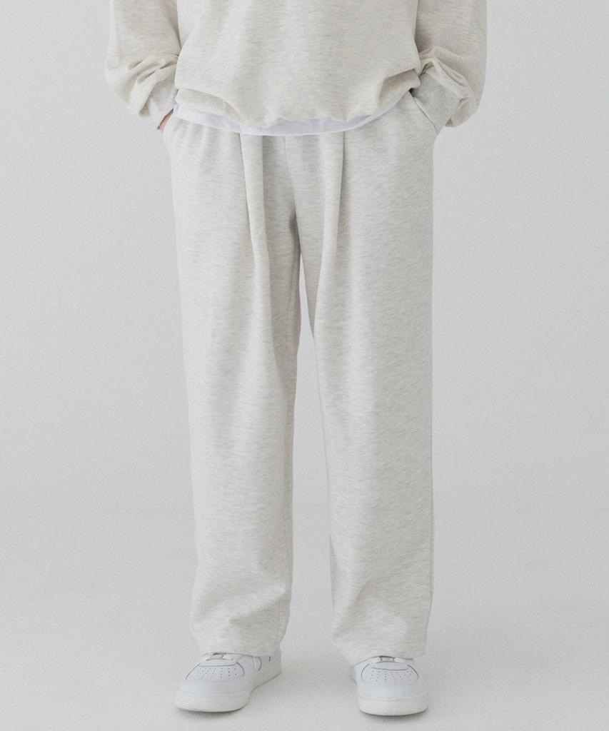 PIANER [2 Pack] Essential One-Tuck Wide Sweatpants (3 Colors)