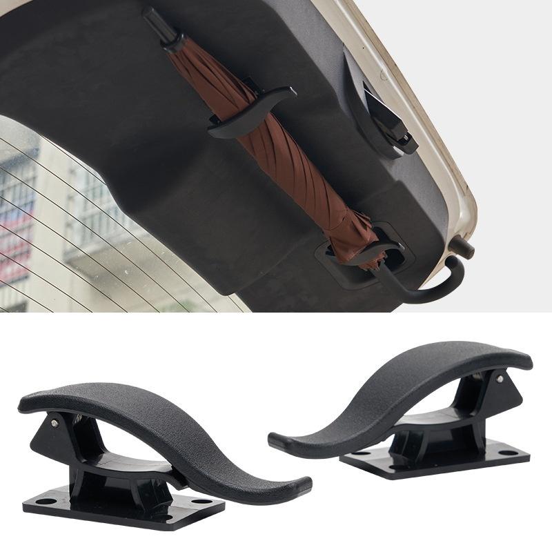 2 Pcs Car Umbrella Holder With Sturdy Non Slip Grip Tool Free Installation Perfect For All Cars Suvs Keeping Interior Clean Tidy