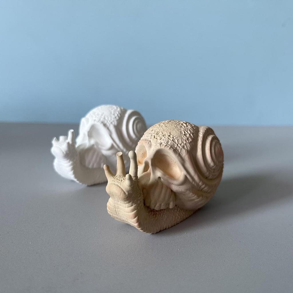 Multi Purpose Silicone Craft Mold For Resin Art Wax Creations Skull Snail Shaped DIY Decors And Gift Making