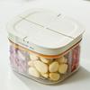 Transparent Garlic Storage Containers BPA Free Kitchen Food Crisper Case  Herb