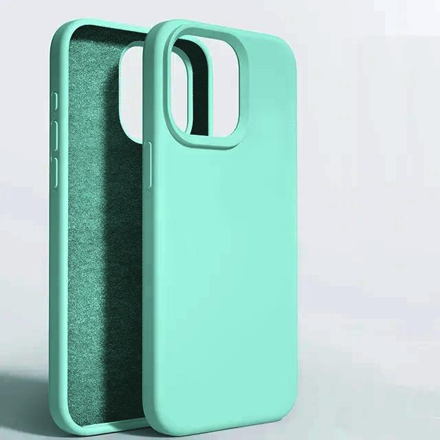Luxury Silicone Shockproof Case For Apple iPhone15 14 13 12 11 Pro Max Phone Cases For 13 12 Mini X XS XR 6 7 8 14 15 Plus Cover