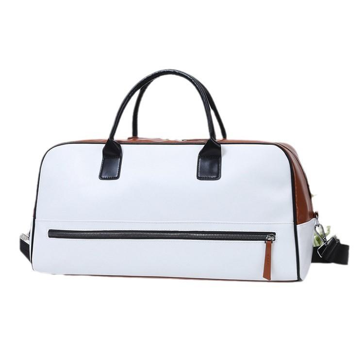 Trendy měkká kožená ležérní fitness taška venkovní taška na krátké vzdálenosti pro služební cesty velkokapacitní personalizovaná taška přes rameno/messenger taška