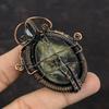 Tree Of Life Dragon Bloodstone Pendant Copper Wire Wrapped Gemstone Pendant Handmade Rainbow Moonstone Pendant Gift For Her Copper Jewelry