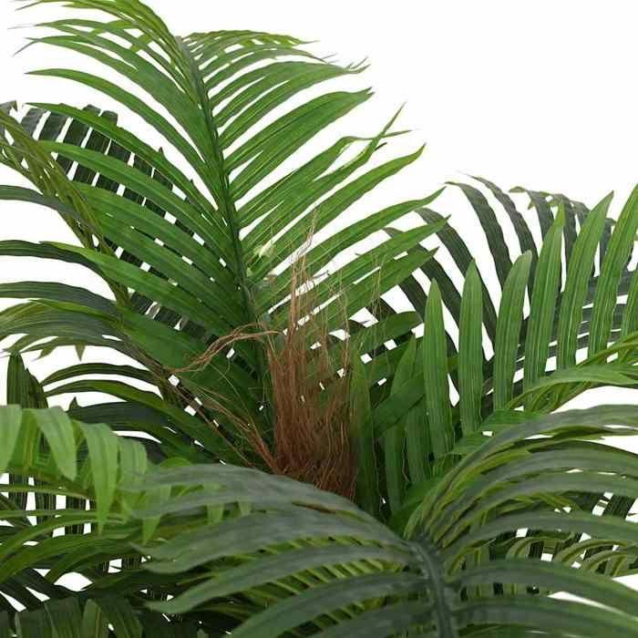 VidaXL Artificial Palm Tree 15 Leaves 200 Cm Green, Artificial Plant, Artificial Tree, Palm Tree, Fake Plant, Fake Tree 4103577