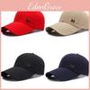 M Standard Iron Baseball Cap With Duckbill Brim  Sunshade Sunscreen Casual Hat