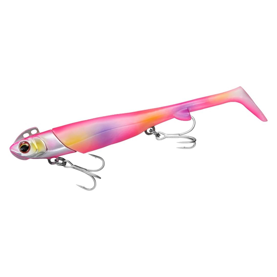 Daiwa Rodem R4 Shad Worm Jig Head Flounder Pink Marble + - 28g,