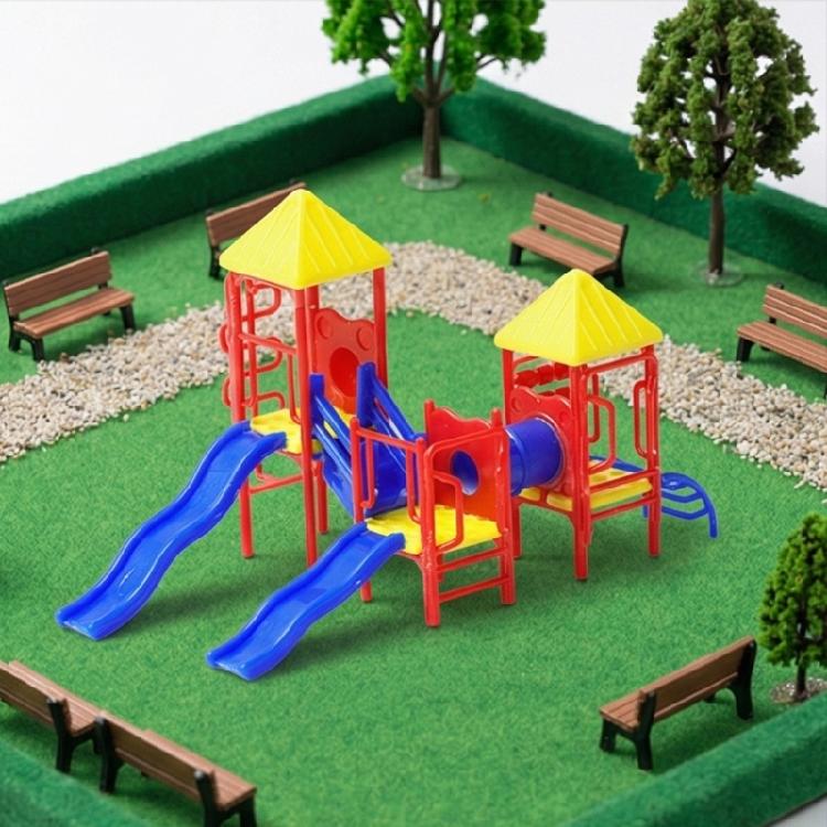 Miniatur-Parkrutschenmodell Miniatur-Parkrutschenmodell Für Kinderzimmerdekoration Und Klassenzimmer-Lehrmittel