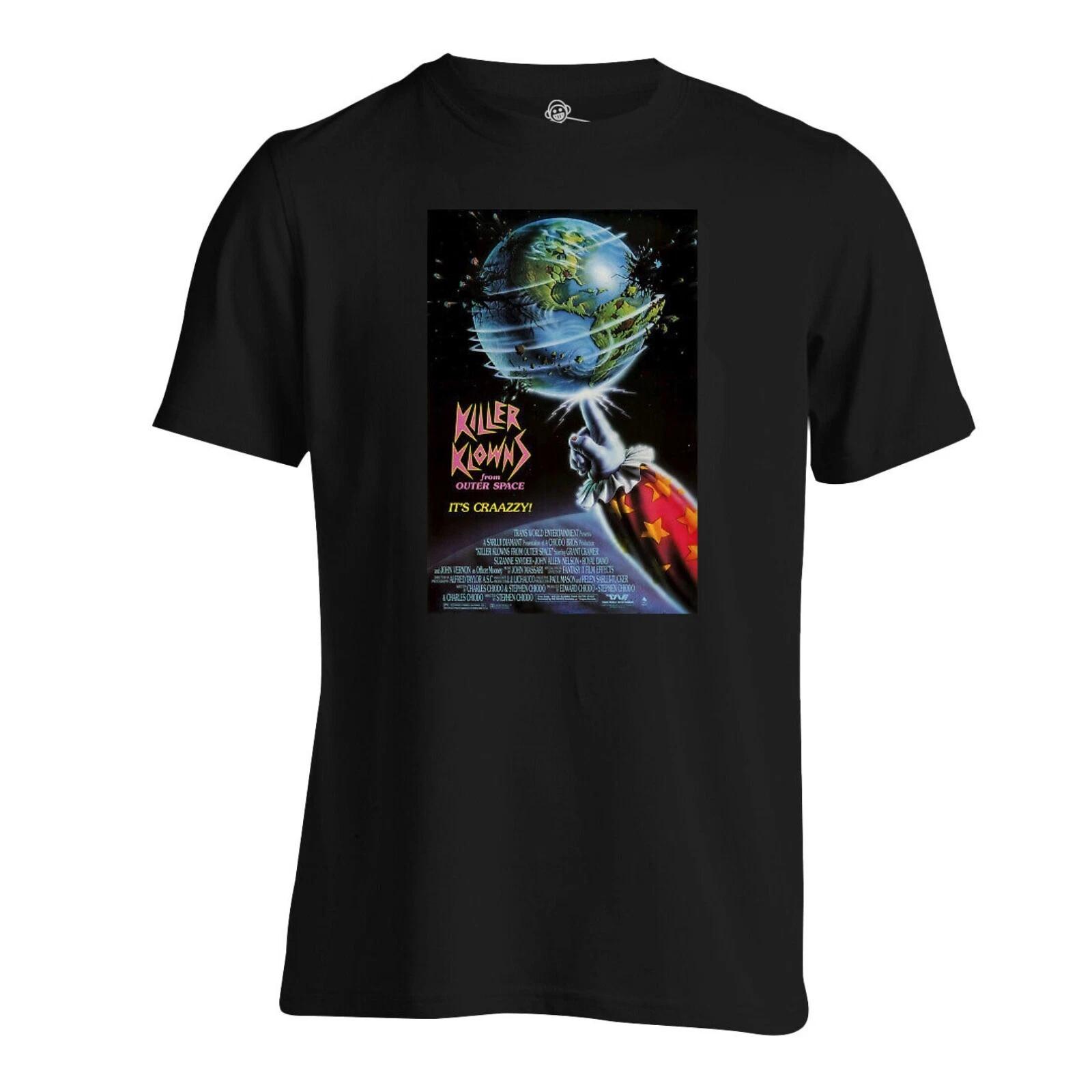 Killer Klowns from Outer Space 1988 T Shirt Classic Movie Film Poster Print 3XL