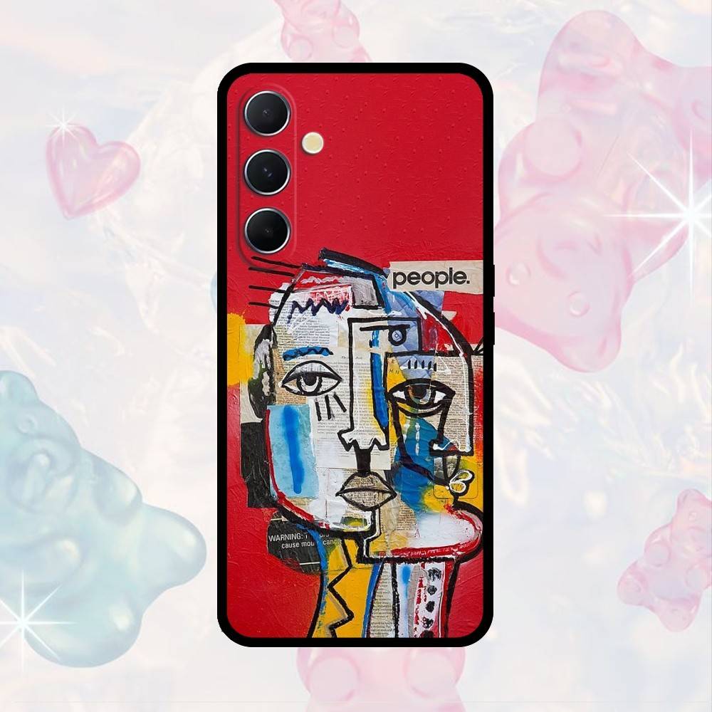 

AAA Graffiti - Style Abstract Phone Case For Samsung S25,S24,S21,S22,S23,S30,Ultra,S20,Plus,Fe,Note,10,9,5G Black Cover Samsung S26