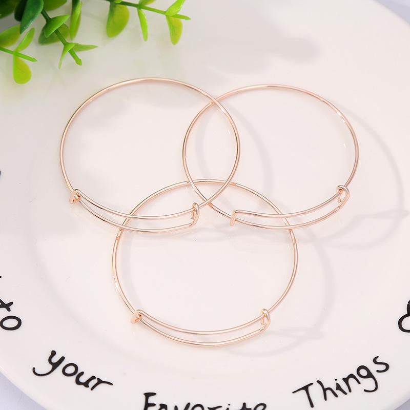 

Retractable Steel Wire Bracelet Adjustable Personalized Retro Bracelet Accessories Simple Fashion Versatile Jewelry