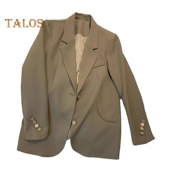 Women's Jacket Suit Casual Office Blazer Female Coat Lapel Collar Business Jacket for Work Party Outdoor Leisure Time
