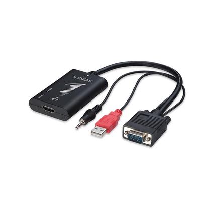 LINDY 1080p VGA/AUDIO To HDMI Converter Cable (Model: 38188)