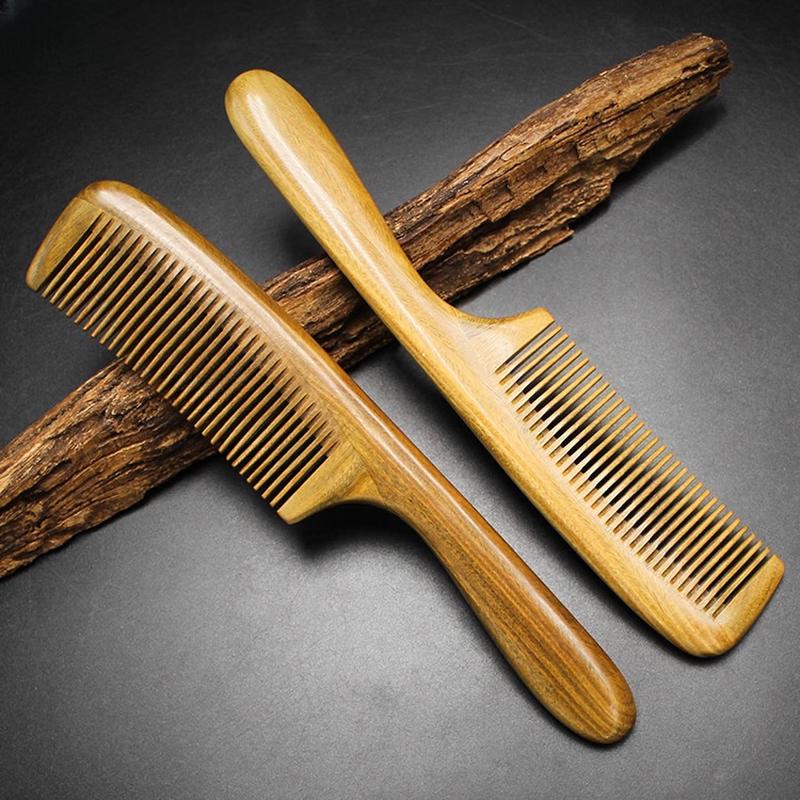 Green Sandalwood Men s Fine Tooth Comb