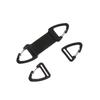 10PCS Alloy Triangle Carabiner Spring Quickdraws Belt Clip Hooks Keychain Buckles Outdoor Camping Hiking Backpack Accessories
