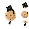 Clock Silent Housewarming Gift Hanging Easy To Assemble Ornament Modern for Household Kitchen Indoor