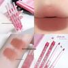 Velvet Matte Lip Liner, Waterproof Long-lasting Lip Pencil, Nude Peach Lip Liner for Smudge-proof Full Lips