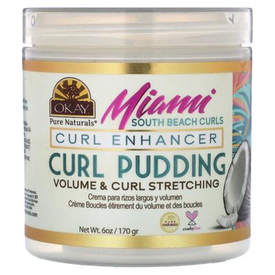Miami South Beach Curls, Curl Pudding, 170G(6Oz)