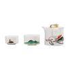 Jingsijie Silk Scarf & Jian Porcelain Gift Set