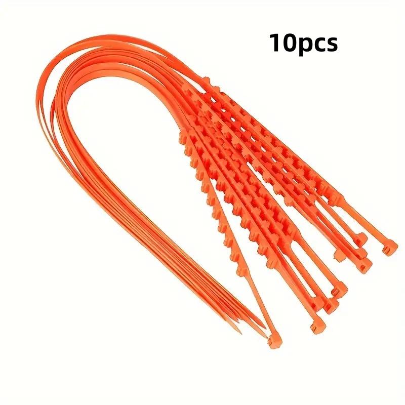 Cadenas de nieve para neumáticos de coche, accesorio antideslizante de doble ranura de emergencia para invierno, 10/20 piezas
