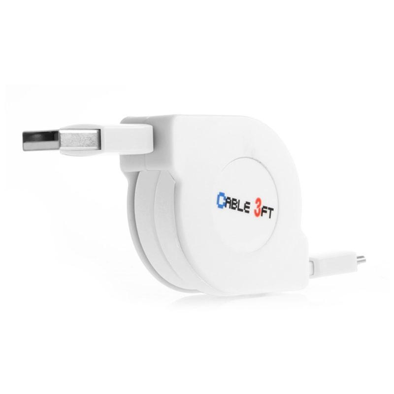 Expandable USB To Type C Charger Cable Versatile Data Cable 10W Anti-winding Perfect for Mobile Devices & Headphones