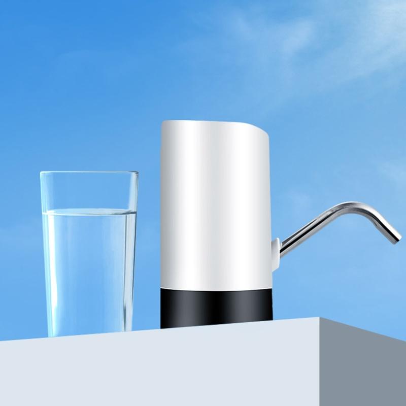 Portable Electric Pallet Bottled Water Pump Wireless Automatic Water Dispenser USB Rechargeable Bucket Bottle Dispenser