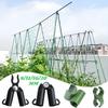 10PCS 8/11/16/20mm Universal Plastic Clips Plant Support Fixed Connector Pillar Gardening Fixed Bracket Climbing Pergola Connect