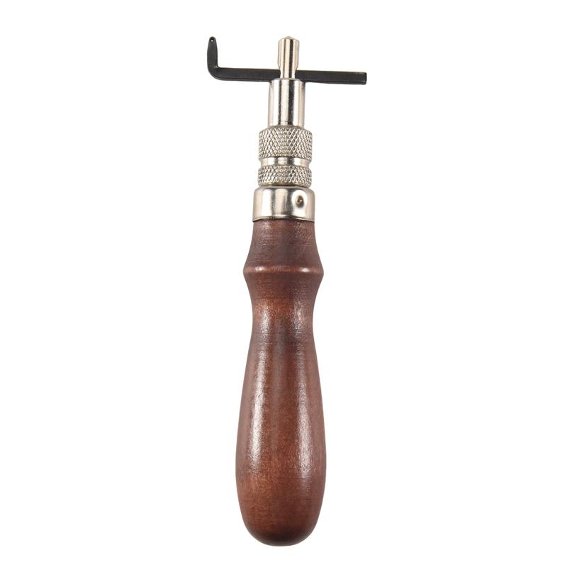 A44Z-Rainuroir et Biseauteur de Bord réglables Solides pour Couture et Marquage de Bordures Kits de Maroquinerie pour Coudre Outil de Maroquinerie pour Plier le Cuir