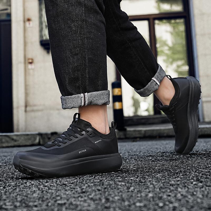 Fashion Breathable New Mens Sneakers Lightweight Men Casual Walking Shoes Lace-Up Comfortable Hiking Footwear Brand Male Walking Shoes