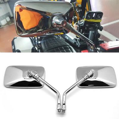 Universelle rechteckige Motorrad-Lenker-Rückspiegel, modisches Auto-Zubehör