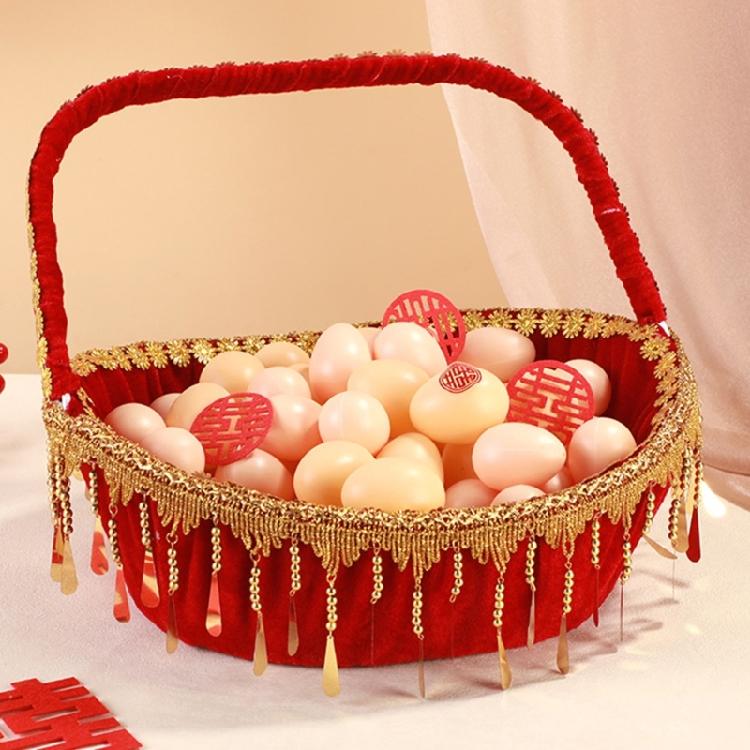 Blütenblatt-Wurfkorb Leicht zu tragen Handkorb für Blumenmädchen für Kirchenhochzeiten und Gartenveranstaltungen Zeremonie Dekorationen