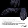 FIVE RS3 EVO Motorcycle Black Gloves, (Size XL)