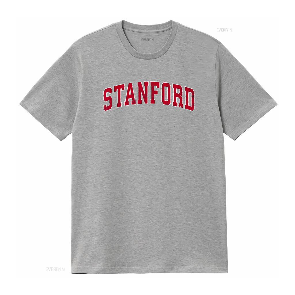 Stanford California CA Vintage Sports Design Red T Shirt Vintage Washed Breathable Graphic Top For Everyday Wear