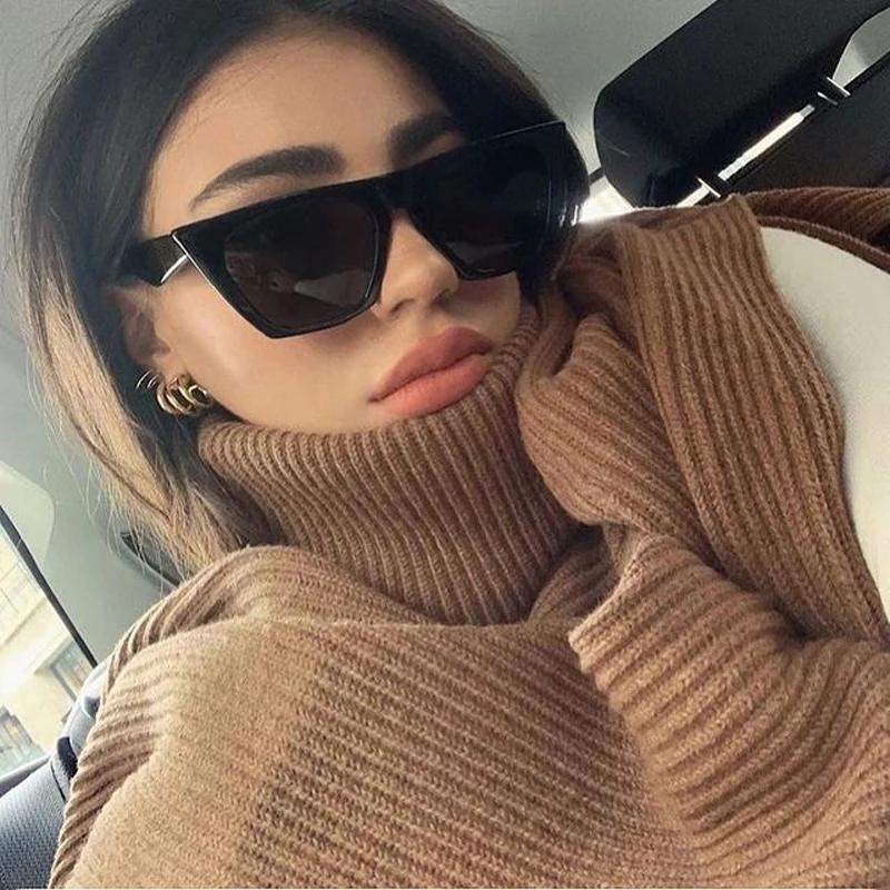 Square Sunglasses Women Men Vintage Fashion Designer Sun Glasses Female Male Brand Mirror Driving Outdoors