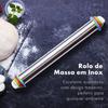 Adjustable Roller 43cm For Pizza Dough And Cookies H/
