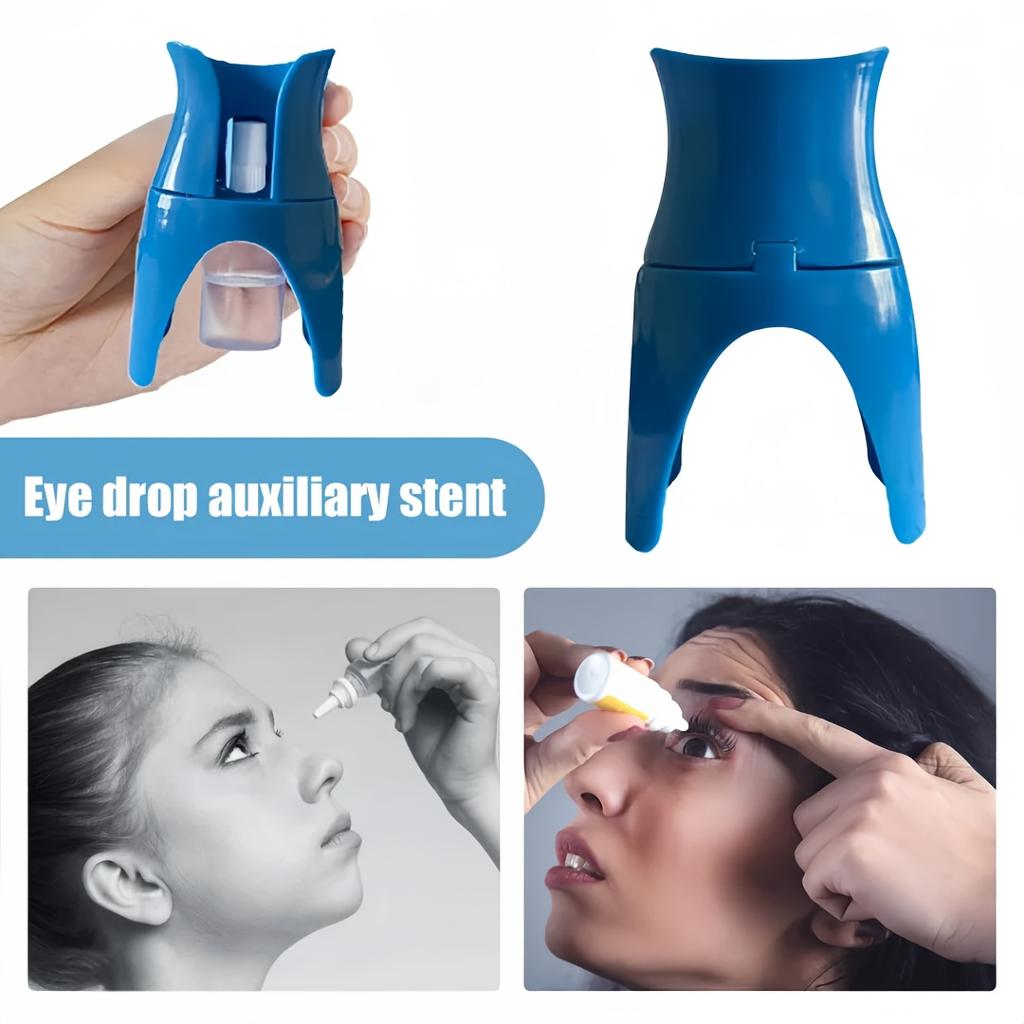 Convenient and User-Friendly Portable Eye Drop Container - Safe for Skin, Can Be Used Multiple Times,Appropriate for All Ages, Compatible