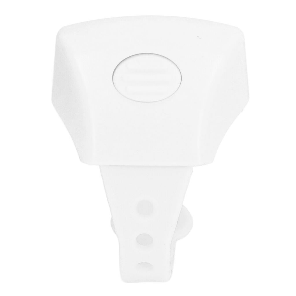 Kamera Fernbedienungsring Klicker ABS 30mah Einstellbare Fernbedienung App Page Turner für Smartphone Weiß