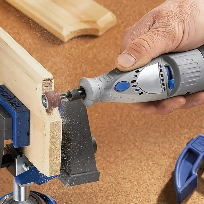 102pcs Sanding Drums Kit Sanding Band 1/2 1/4 Inch Sand Mandrels 80/120/180Grit Fit For Nail Drill Rotary Abrasive Tools