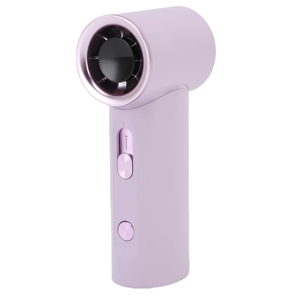 Portable Handheld Fan 100 Speeds Stepless Adjustable Quiet Rechargeable Digital Display Mini High