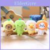 Mini Adorable Duck Keychain Plush Fruit Duck Soft Bag Charm 12cm