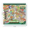 10 Scenes 33 Sheets Miniature Scene Sticker Store Series Shop Scene Sticker Book  Holiday Gifts