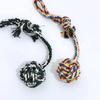 Dog Cotton Rope Toy: Pull, Hang, and Teething Ball for Training and Dental Health