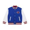 Champion FW22 Champion Verdickt und mit Fleece gefüttert, Großer Logo-Aufdruck Offener Kragen Mantel Lässig Sport Thermisch Verdickt C2-W003