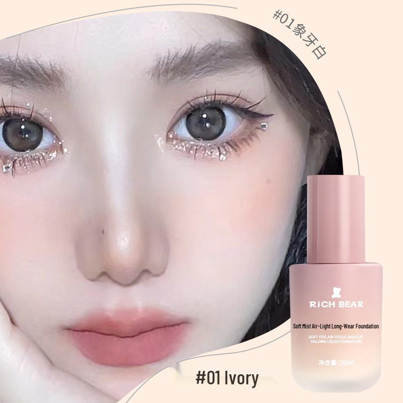Rich Bear BB Cream: Moisturizing, Non-cakey, Long-lasting Foundation for Dry Skin with Good Coverage.