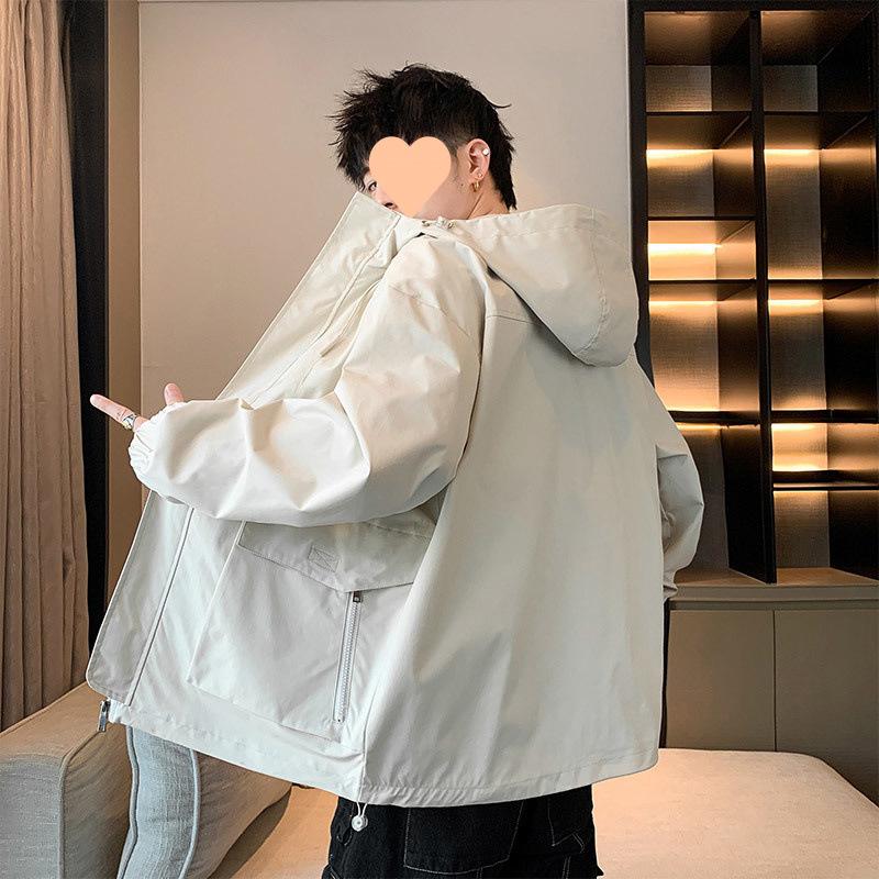 Hooded Plus Size Jacket Spring and Autumn Winter New Loose Jacket