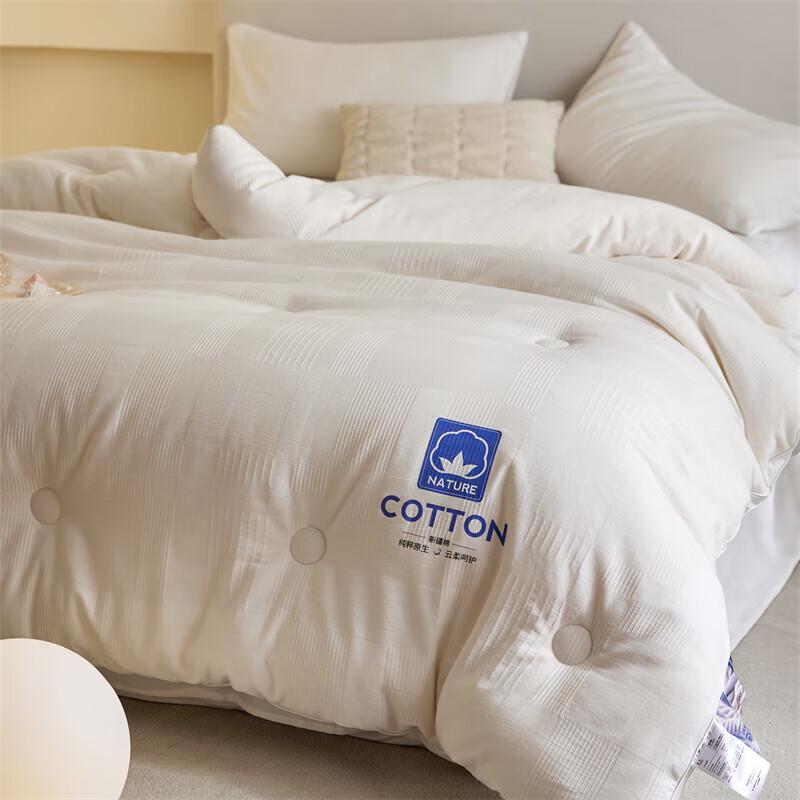 Fang'en Winter Warme Sojabohnenfaser Jacquard Steppdecke