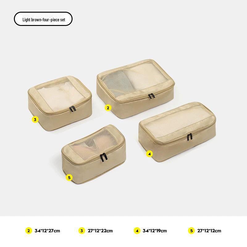 "Compression Travel Storage Bags - Expandable Packing Set"