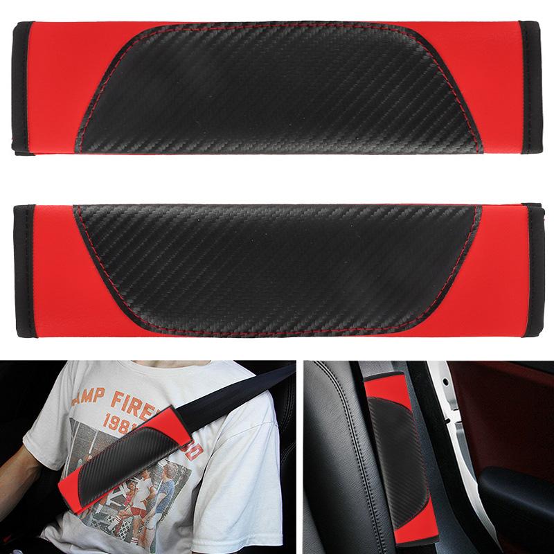 New Car Seat Belt Cover Shoulder Protector Cushion Pad For Tesla Model Y Juniper Model 3 Model S X Cybertruck Auto Accessories