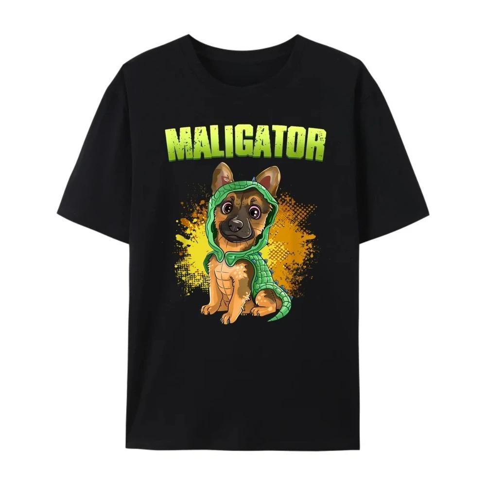 German Shepherd Maligator Costume Cute Puppy Dog T-shirt XL